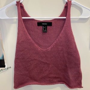 Knit Crop Top